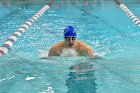 Swimming vs Bentley  Wheaton College Swimming vs Bentley. - Photo By: KEITH NORDSTROM : Wheaton, Swimming, Bentley